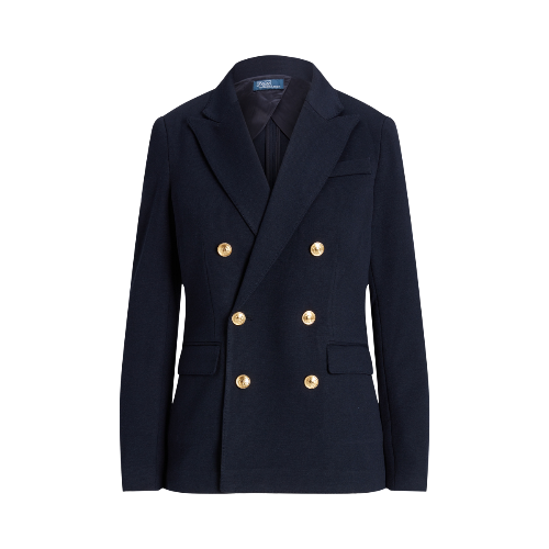 Knit Double-Breasted Blazer | Ralph Lauren