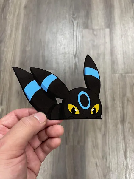 Shiny Umbreon Peeker Sticker