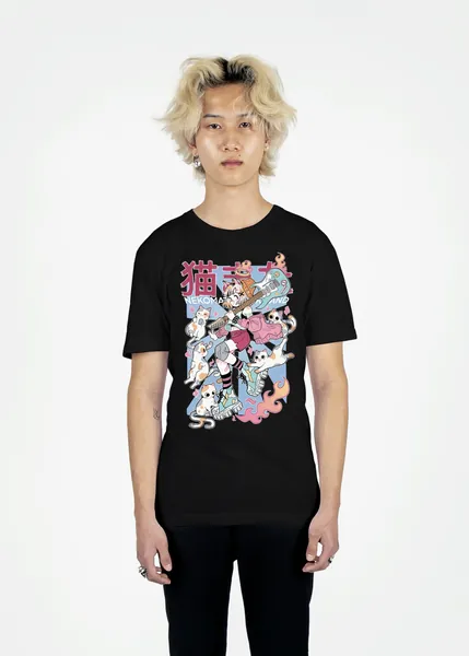 Nekomata Tee | Black / M