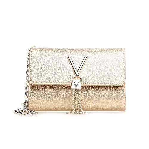 Valentino by Mario Valentino Women's Divina Bag, 4x11.5x17 cm (B x H x T) - Gold (Oro)