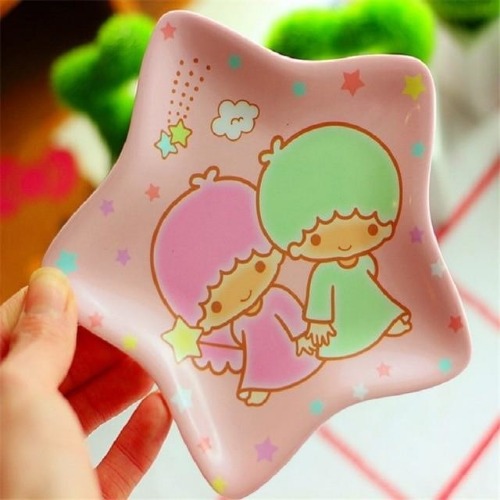 Kawaii Dinner Plates - Twin Stars