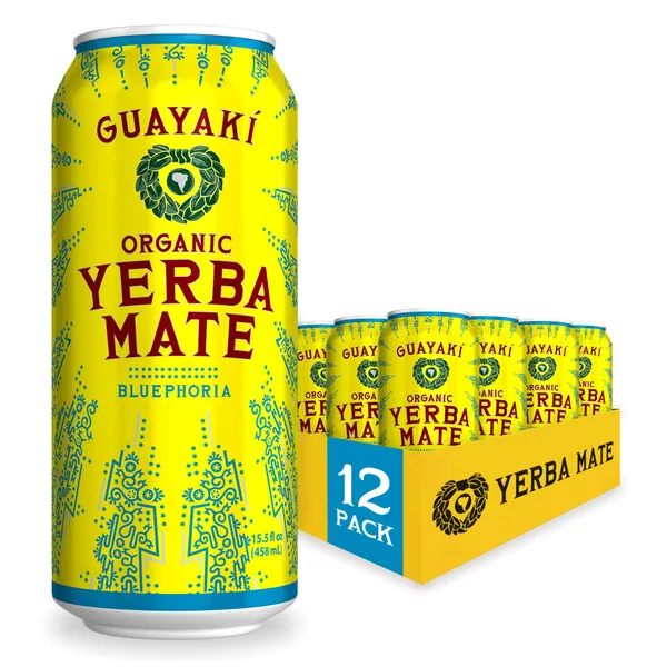 Guayaki Yerba Mate 12 Pack Bluephoria
