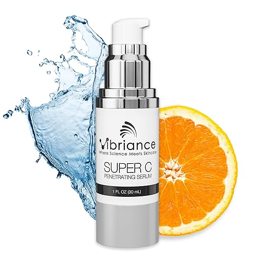 Vibriance Super C Serum for Mature Skin, Made in USA, All-In-One Formula Hydrates, Firms, Lifts, Smooths, Targets Age Spots, Wrinkles, Vitamin C Serum; 1 fl oz - 1 Fl Oz (Pack of 1)