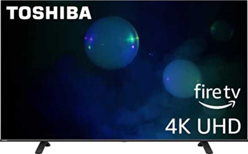 Toshiba All-New 55-inch Class C350 Series LED 4K UHD Smart Fire TV (55C350LU, 2023 Model) - 55-inch