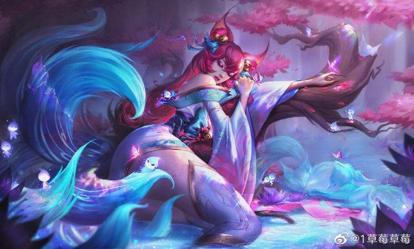 Spirit Blossom Ahri Cosplay