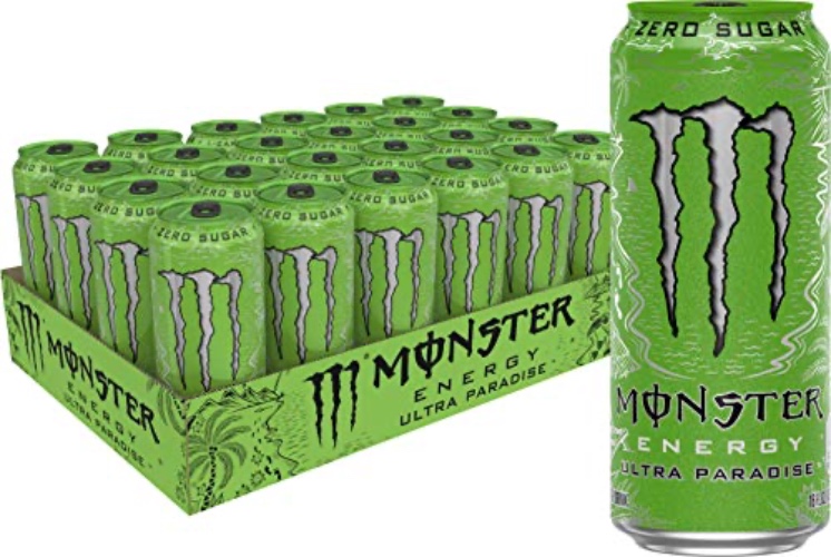 Monster Energy Ultra Paradise zuckerfreier Energydrink, 473 ml, 24 Stück