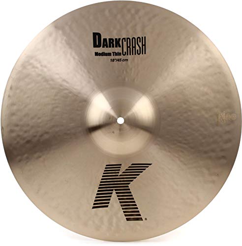 Zildjian K Dark Crash Medium Thin Cymbal - 18 Inches - 18"