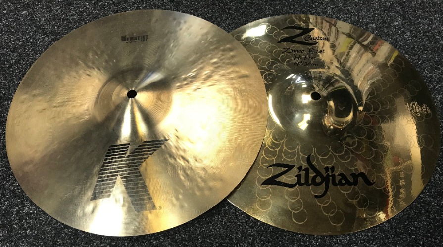 Zildjain K/Z 14” Hi Hats (Used) 