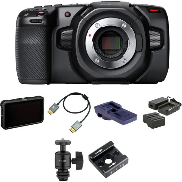 Blackmagic Design Pocket Cinema Camera 4K/HDMI Monitoring Kit