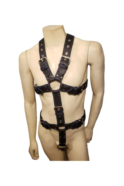 Male Body Harness w Wider Straps - House of Basciano