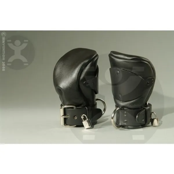 Padded Locking Fist Mitts