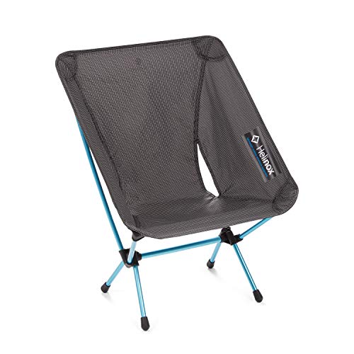 Helinox Chair Zero Ultralight Compact Camping Chair, Black - Black