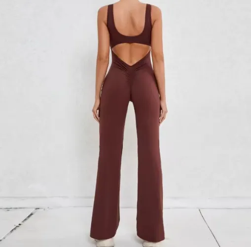 Yoga tenue marron