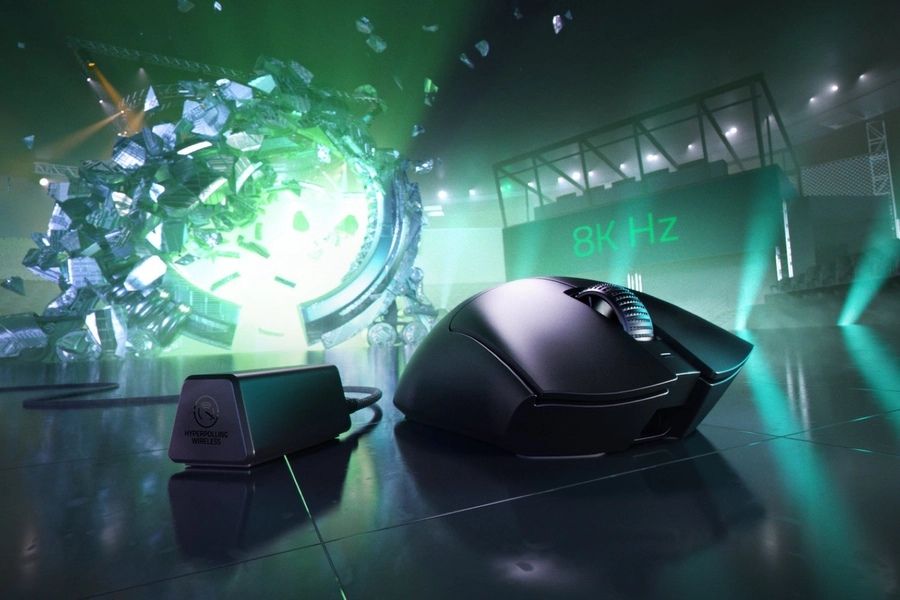 Razer DeathAdder V3 Pro - Black - Smooth-Touch - 8000 Hz