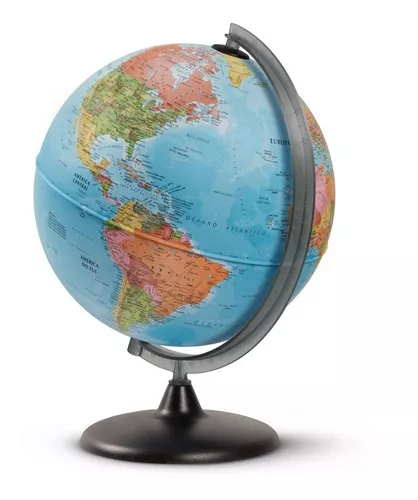 Globo Terráqueo En Español 30 Cm Con División Política