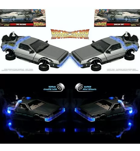 Back To The Future 2  Delorean Time Machine 1:24  Jada Toys