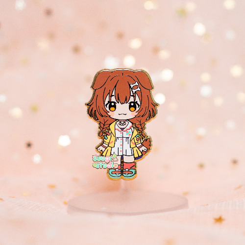 Holo Vtuber Korone Enamel Pin, Fan Merch - [A Grade] / Locking Clasps