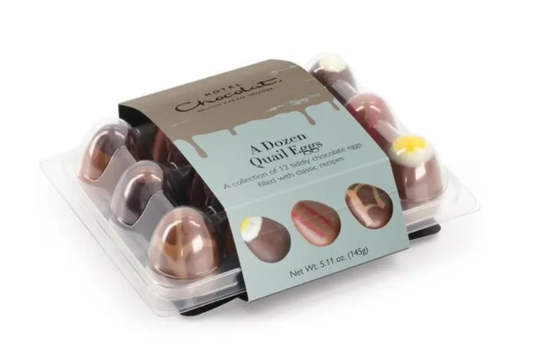 a dozen mini eggs