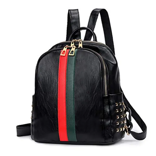 Alovhad Pu Leather Mini Backpack For Women Purse Cute Daypack Bag Fashion Shoulder Bag