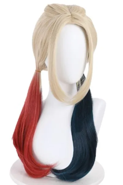 Harley Quinn Pigtail Wig