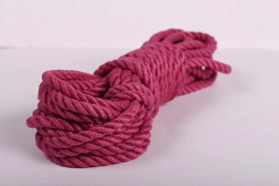 120 Feet of Pink Tossa Jute Premium Bondage Rope