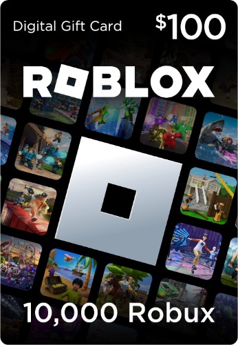 Roblox Digital Gift Card - 10,000 Robux [Includes Exclusive Virtual Item] [Online Game Code] - 100