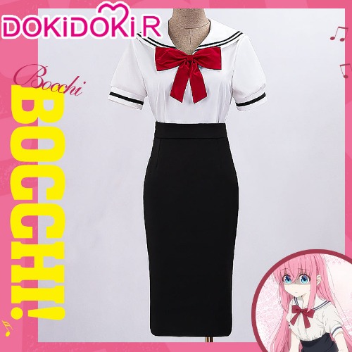 DokiDoki-R Anime Bocchi the Rock! Cosplay Bocchi Costume Casual Wear | XS-PRESALE