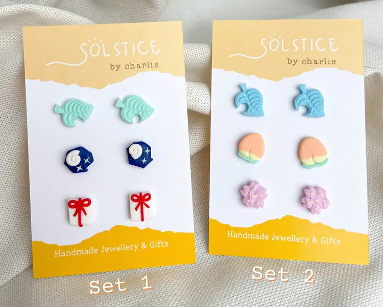 Animal Crossing Inspired Earrings | Animal Crossing New Horizons Apparel