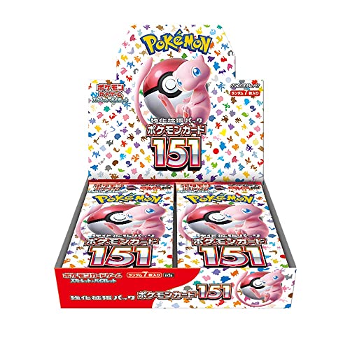 Pokemon Card Game Scarlet & Violet Enhanced Expansion Pack Pokemon Card 151" Box (Japanese)