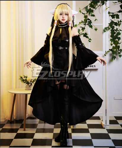 Chobits Freya Black Cosplay Costume