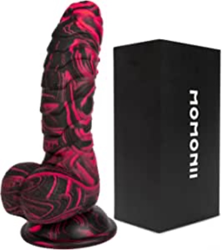 8.26 inch Huge Realistic Dildo - Colorful Dildo with Strong Suction Cup for Hands-Free Play Adult Sex Toys for Women Men and Couples (Large) - Large