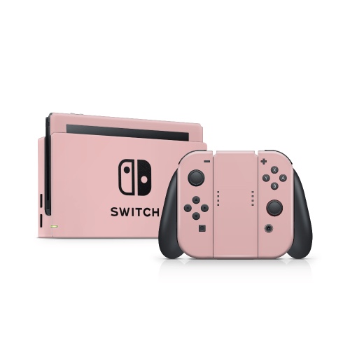 Mauve Pink Nintendo Switch Skin - Console + Joy-Cons