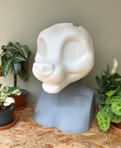 Fursuit head base