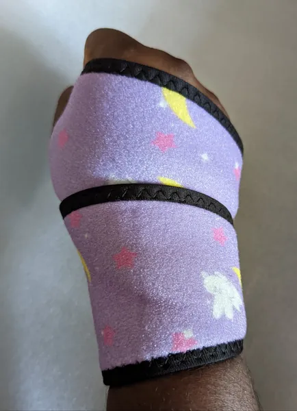 Moon Bunny Compression Wrist Brace