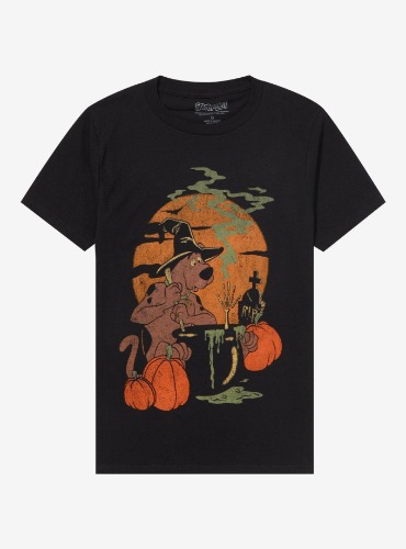 Scooby-Doo! Witch Vintage Boyfriend Fit Girls T-Shirt