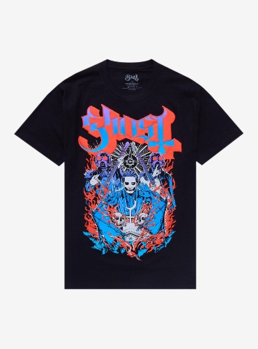 Ghost Cardinal Copia & Ghouls T-Shirt