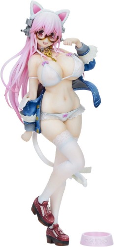 SoniComi - Super Sonico - Sonico - White Cat Ver. - 2024 Re-release (Union Creative International Ltd) - Brand New