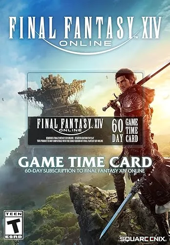 FFXIV Game Time Card