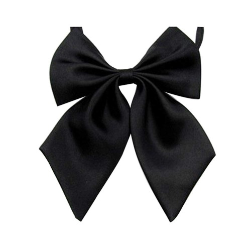 Women's Solid Color Bow Tie School Student Sailor Suit Bowknot Adjustable Ribbon