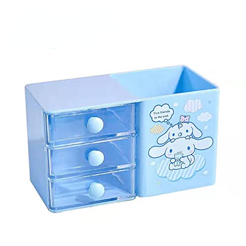 Sanrio Kuromi 3 drawers storage box/ organizer store