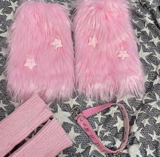 Glamorous Barbie Boot Covers - 3 piece Set