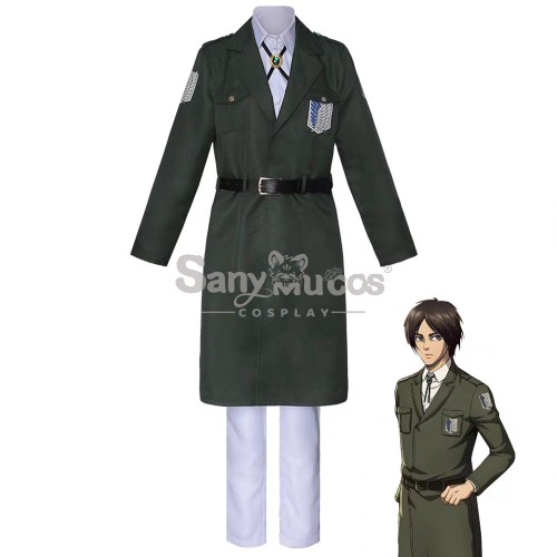 【In Stock】Anime Attack On Titan Cosplay Survey Corps Uniform Cosplay Costume - XL
