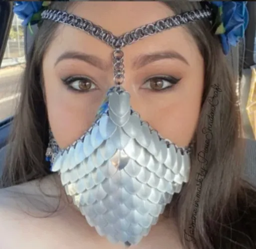 dragon scales mask!