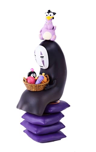 Ensky - Spirited Away - No-Face Nosechara Assortment Stacking Figure, Studio Ghibli via Bandai Official Merchandise - Spirited Away - No-Face
