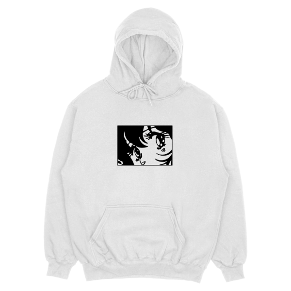 Anime Hoodie - White
