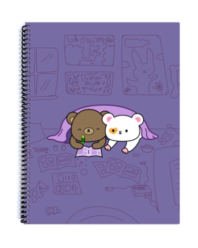Slumber Party Spiral Notebook - Lined