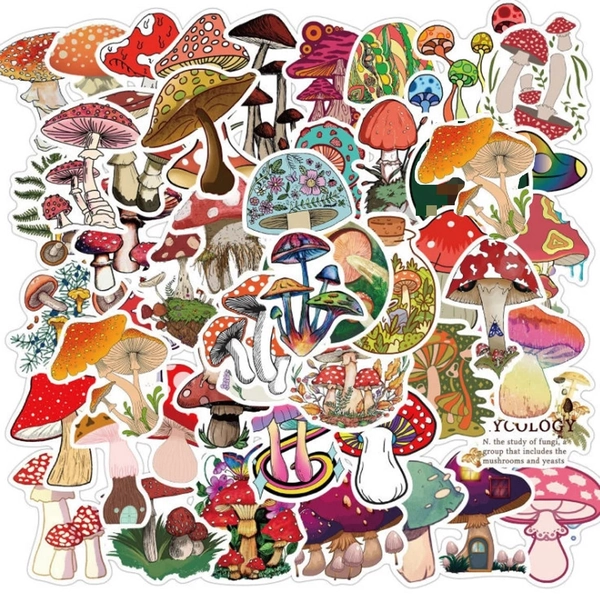 Mushroom sticker pack