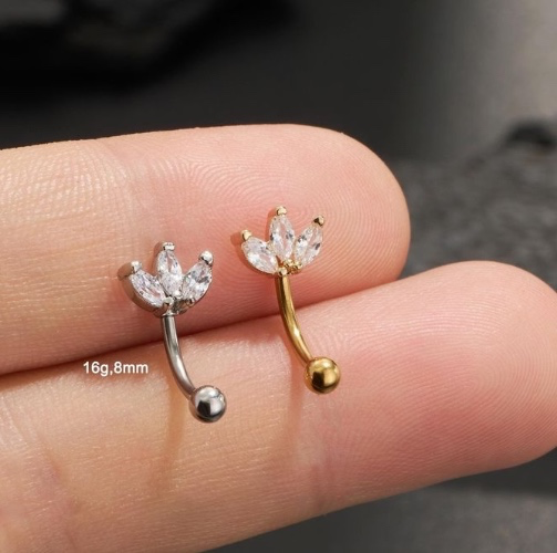 Rook Piercing Flower