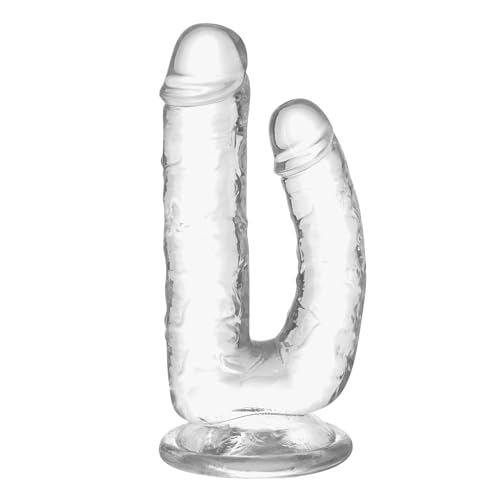 Double-Ended Dildo with Suction Cup