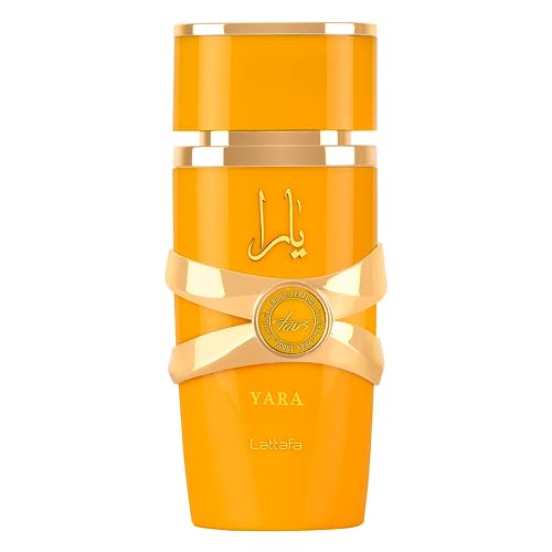Lattafa Yara Tous for Women Eau de Parfum Spray, 3.40 Ounces / 100 ml - Amber Fruity - 3.40 Fl Oz (Pack of 1)